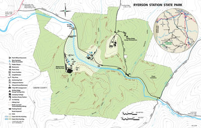 Ryerson Station State Park Map
