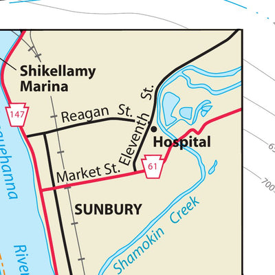 Shikellamy State Park Map