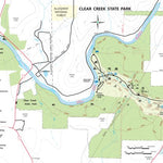 Clear Creek State Park Map