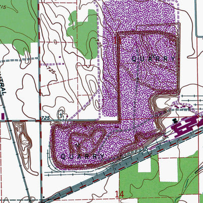 OH-Tiffin North: Authoritative US Topos 1960