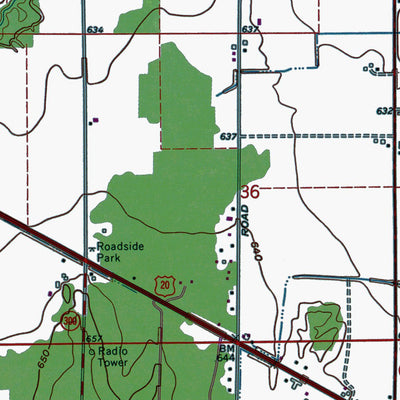 OH-Elmore: Authoritative US Topos 1969