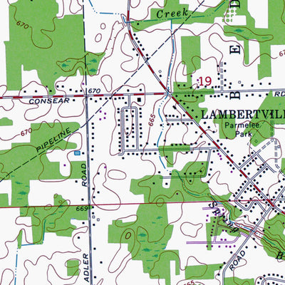 MI-Lambertville West: Authoritative US Topos 1972