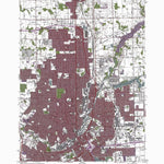 MI-Flint North: Authoritative US Topos 1969
