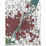 MI-Saginaw: Authoritative US Topos 1967
