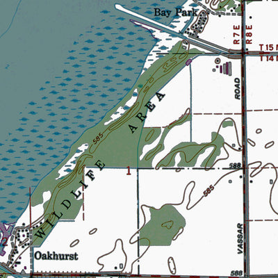 MI-Fish Point: Authoritative US Topos 1963