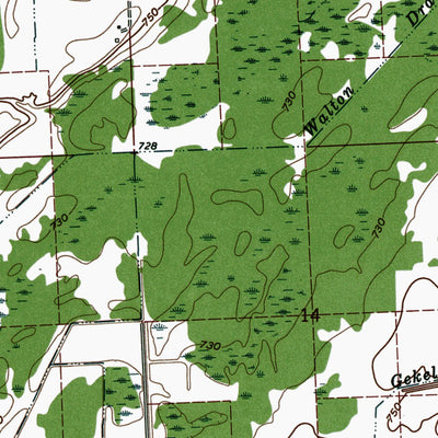 MI-Cass City: Authoritative US Topos 1963