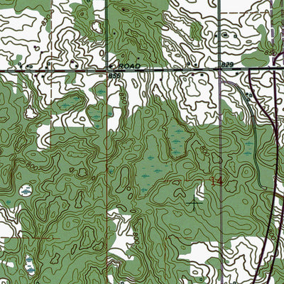 MI-Cedar Springs: Authoritative US Topos 1967