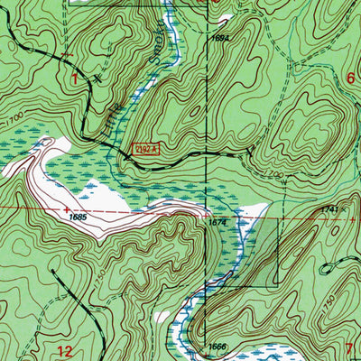 MI-WI-Smoky Lake: Authoritative US Topos 1999