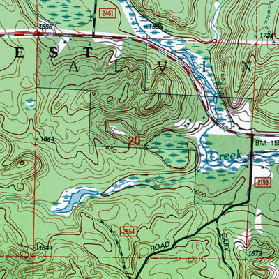 MI-WI-Smoky Lake: Authoritative US Topos 1999