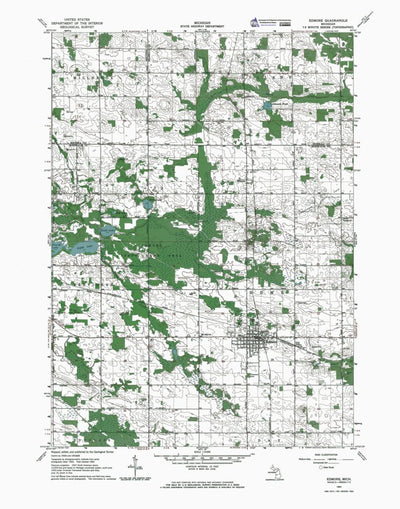 MI-Edmore: Authoritative US Topos 1964
