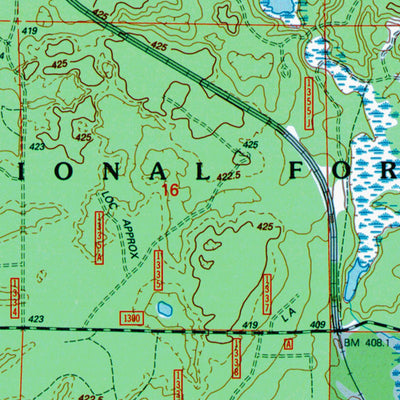 MI-Echo Lake: Authoritative US Topos 1999