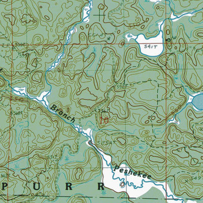 MI-Mount Curwood: Authoritative US Topos 1985