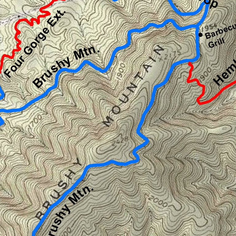 garmin quickdraw map of carvins cove