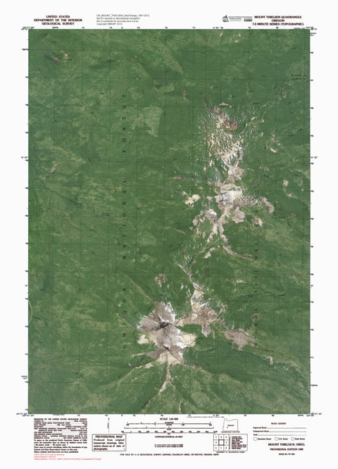 OR-MOUNT THIELSEN: GeoChange 1981-2012