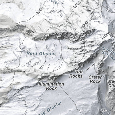 Mount Hood Geologic Guide and Recreation Map - Side 2