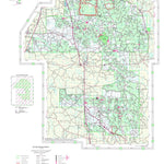 De Soto National Forest, Forest Visitor Map