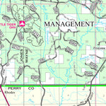 De Soto National Forest Visitor Map Chickasawhay District