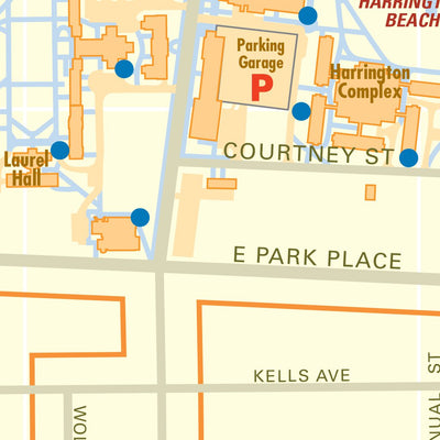 University of Delaware Campus Safety Map