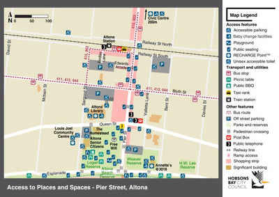 Altona Access Map
