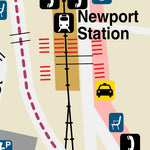 Newport Access Map