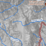 Butte CDT Nez Perce Trailhead to Homestake Pass (Map 2 of 4)