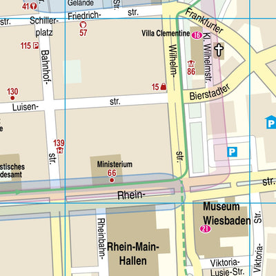 Citymap Wiesbaden