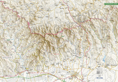 Rodopi (Rhodope) Mountains East 1: 40.000
