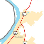 National Highway System: Evansville, IN