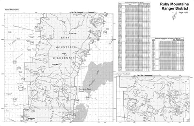 Humboldt-Toiyabe NF Ruby Mountains (pg4of5 Motor Vehicle Use Map 2014) Preview 1