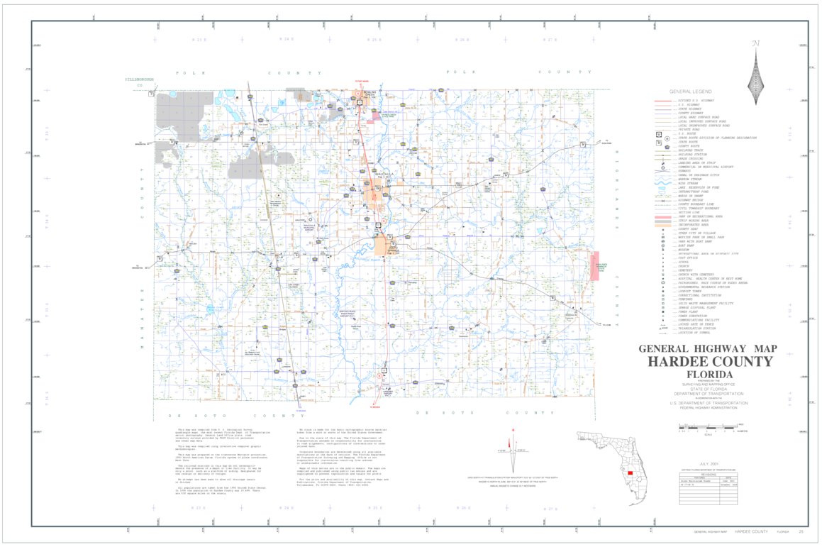Hardee Map by Avenza Systems Inc. | Avenza Maps
