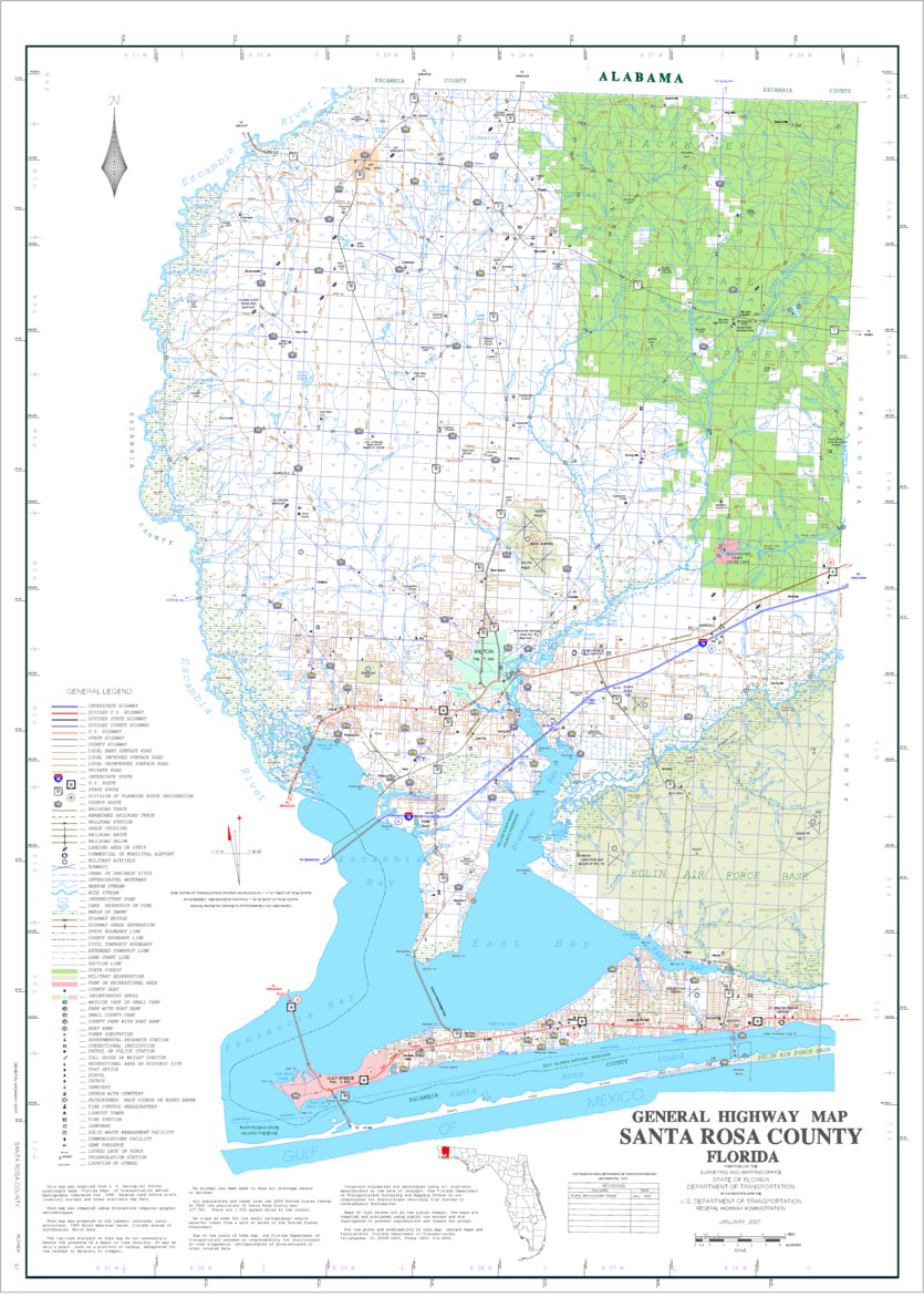 Santa Rosa Map by Avenza Systems Inc. | Avenza Maps