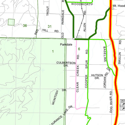 Hood River County Sheet 1