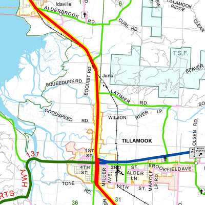 Tillamook County Sheet 1