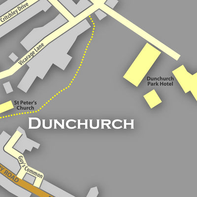 Dunchurch Village Map