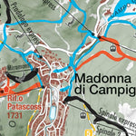 Madonna di Campiglio, Folgarida-Marilleva Ski Map