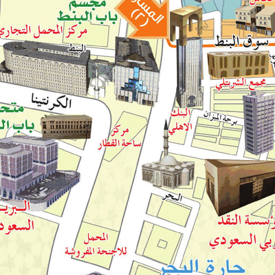 Jeddah Kunna Kida Map خريطة مهرجان جدة كنا كدا