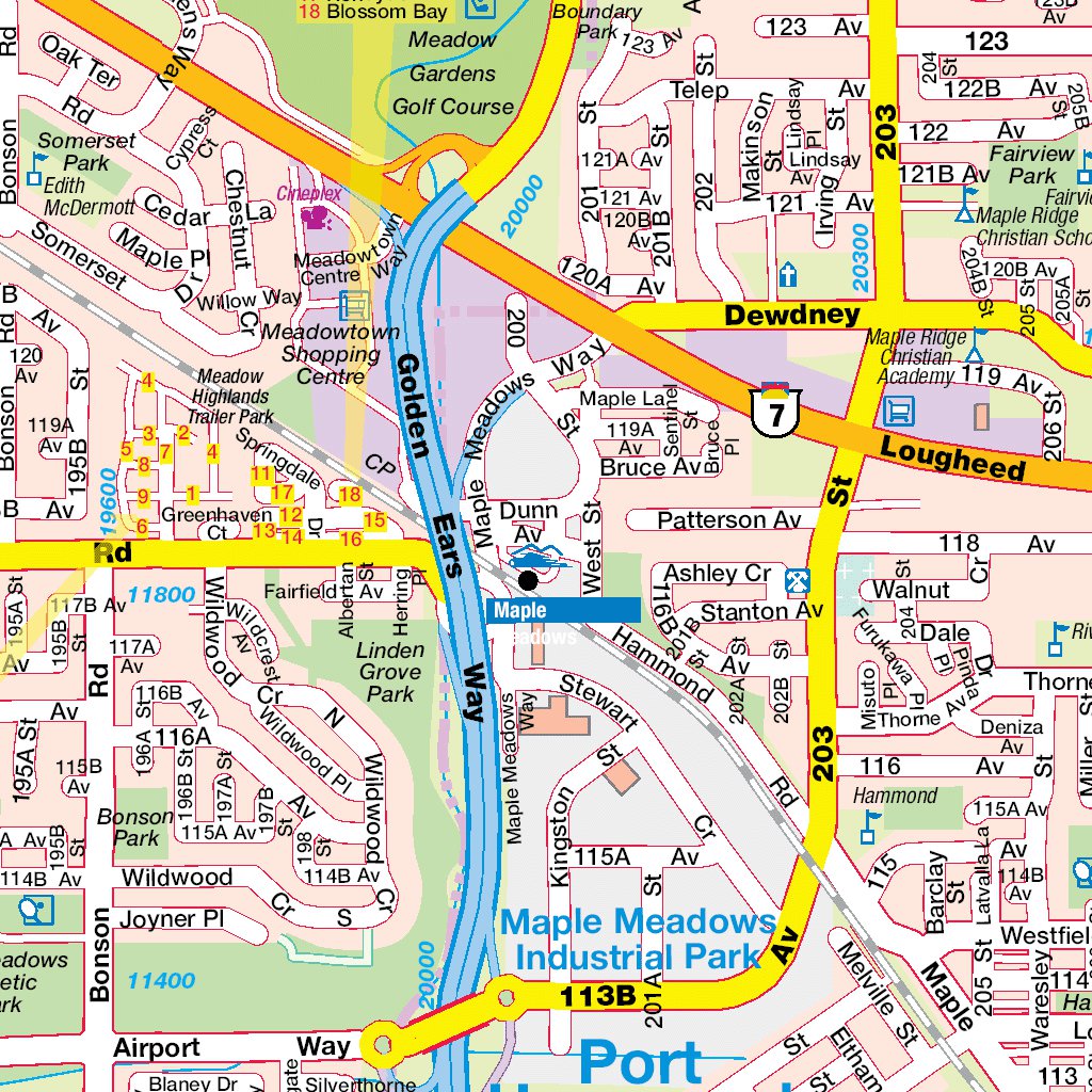 Maple Ridge and Langley, BC Map by Mapmobility Corp. | Avenza Maps