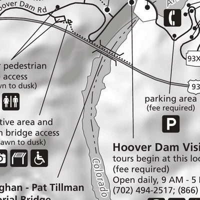 Hoover Dam and Vicinity