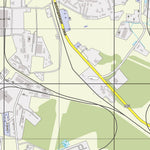 Кировск и Дубровка, план города и посёлка. Kirovsk and Dubrovka, City and Town Map