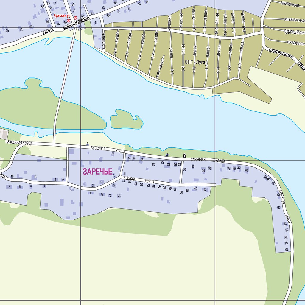 Кингисепп, план города. Kingisepp City Map by Waldin | Avenza Maps