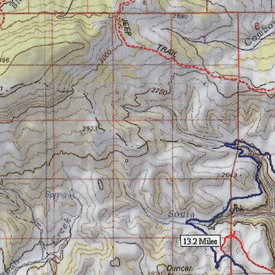 Obsolete - Emery County OHV Trail Map - Back