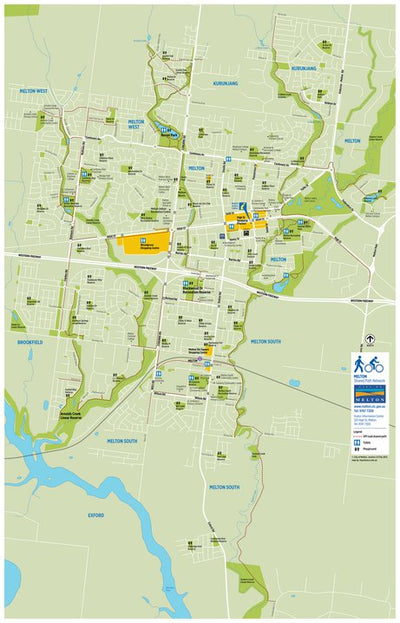 Melton Shared Path Network Map