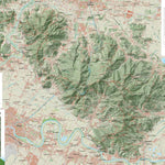 Mappa dei Monti Pisani 1:35.000