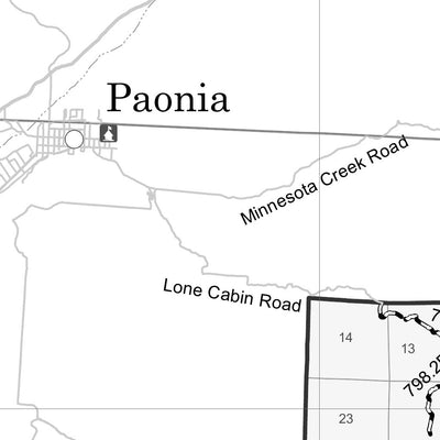 Gunnison NF - Paonia Ranger District - MVUM Preview 2