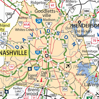 Tennessee West Highways