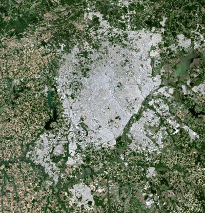 Curitiba - PR - Brazil 15 m resolution satellite imagery