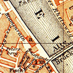 Basel city map, 1897