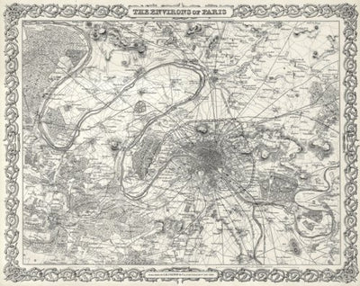 The Environs of Paris 1855