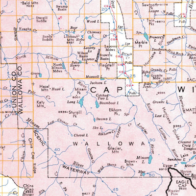 Grande Ronde Drainage Basin, Oregon
