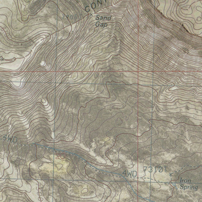 WY-STEAMBOAT MOUNTAIN: GeoChange 1957-2012